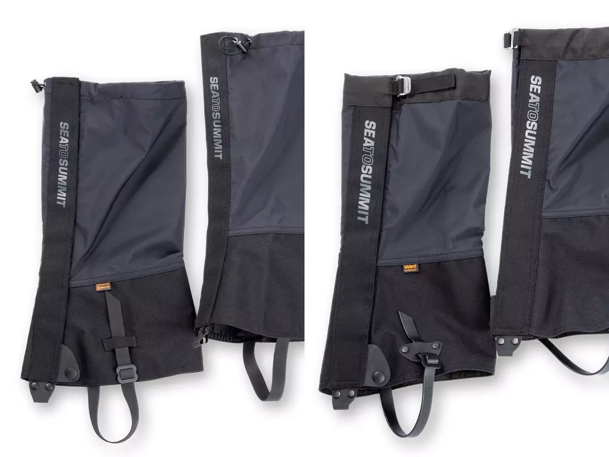 シートゥサミット 2種類のゲイター-比較とおすすめポイント