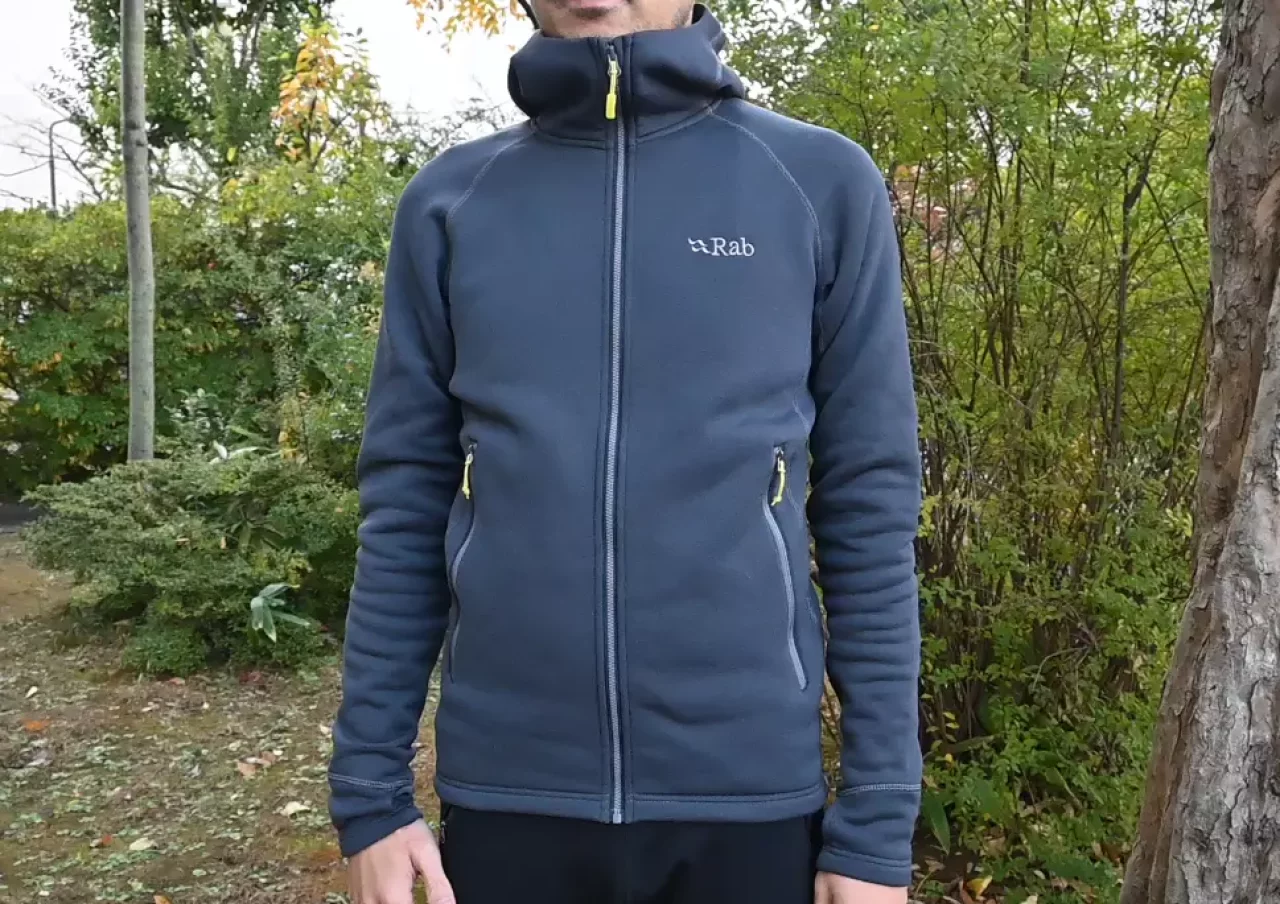 ポーラテックパワーストレッチプロの特徴と着心地 Rab『パワーストレッチプロ ジャケット』