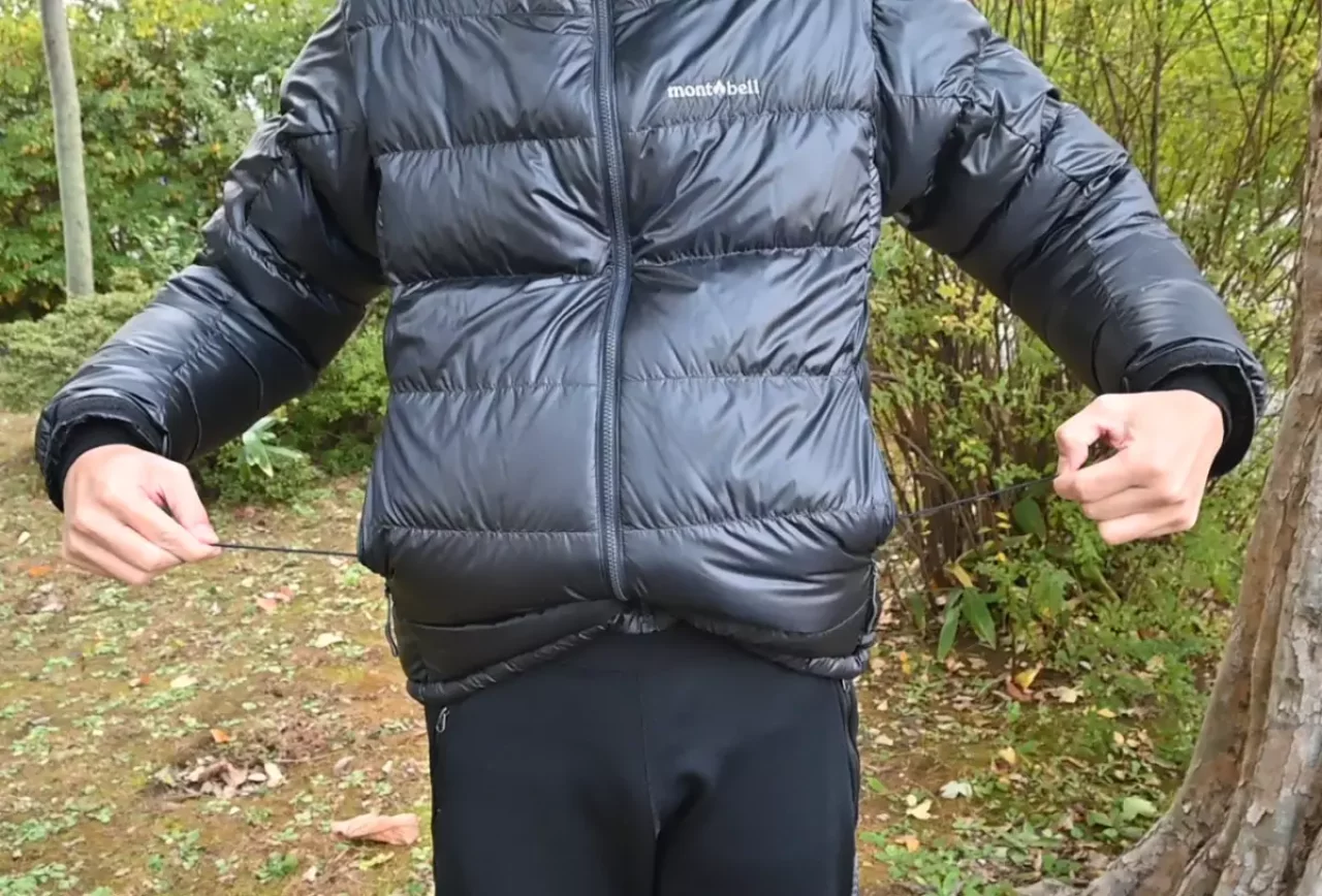 モンベル『アルパイン ダウンパーカ』 フィット感が優れていて暖かい