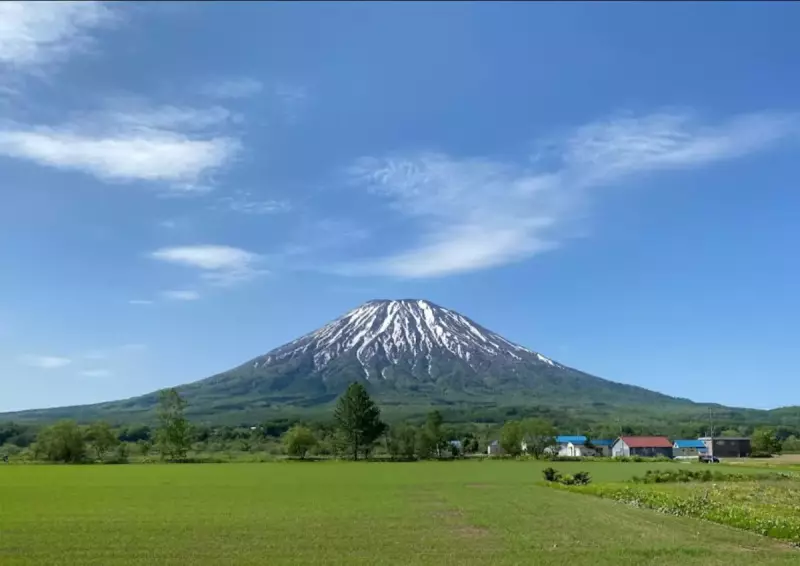 蝦夷富士の愛称で親しまれる羊蹄山