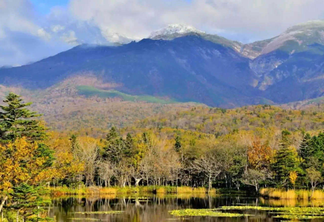 紅葉登山 知床・羅臼
