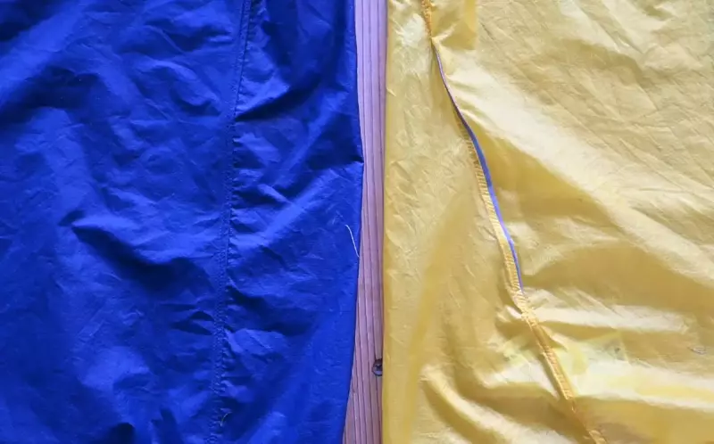 モンベルの軽量ウィンドシェル比較 シルエットの比較