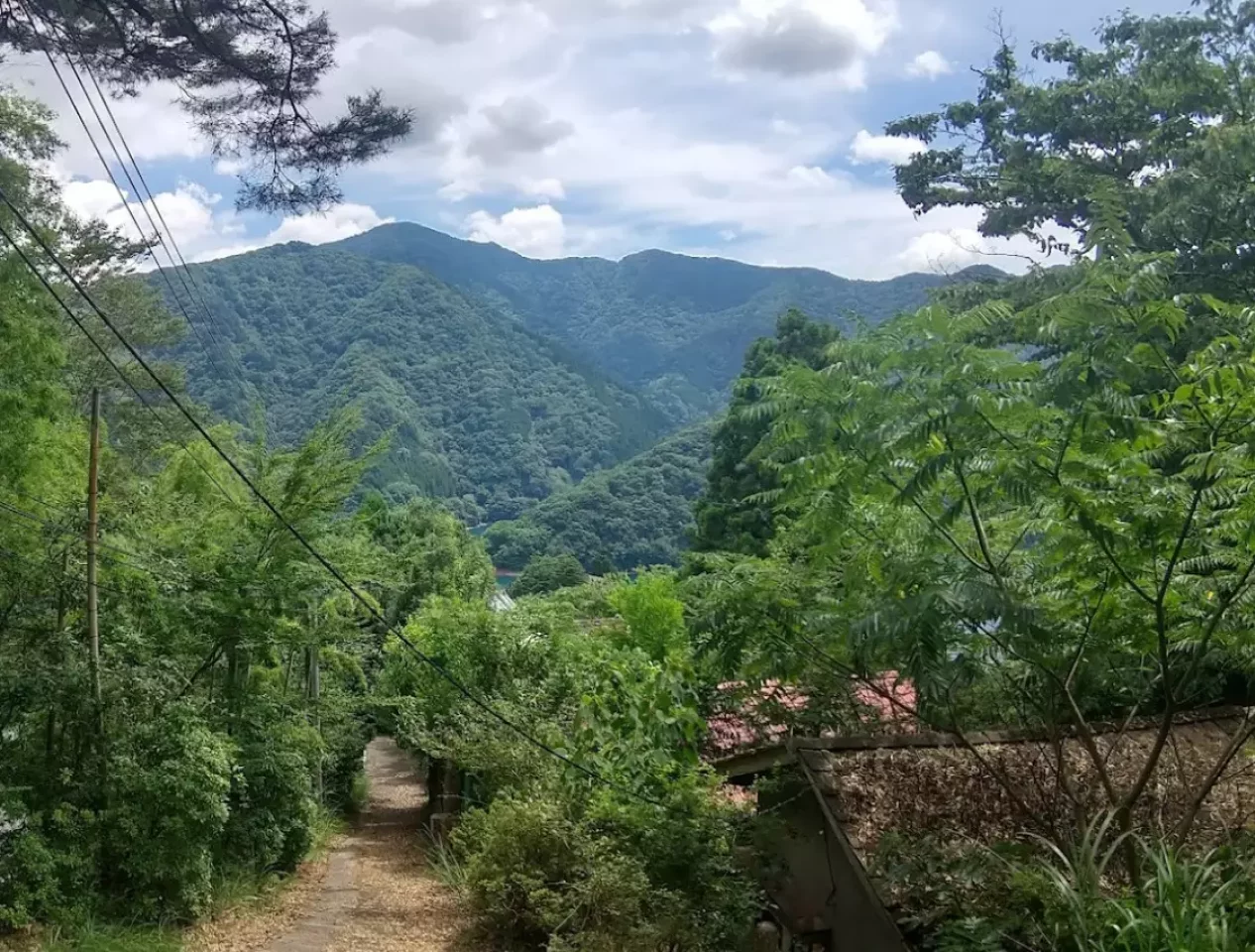 登山口の倉戸口