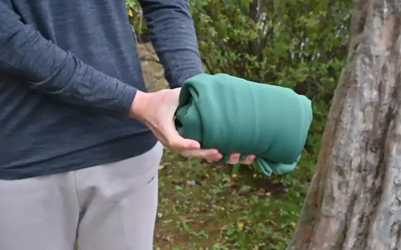 とっても軽く、肩周りが動かしやすい