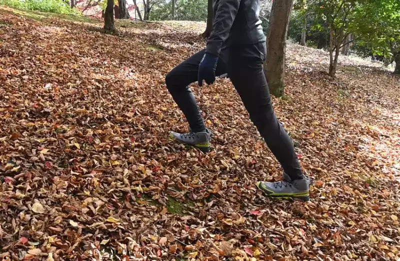 『歩幅を小さく』が上りで重要