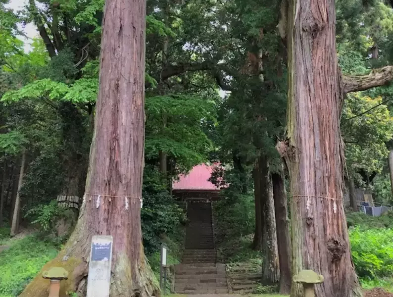 渋沢駅から白山神社へ