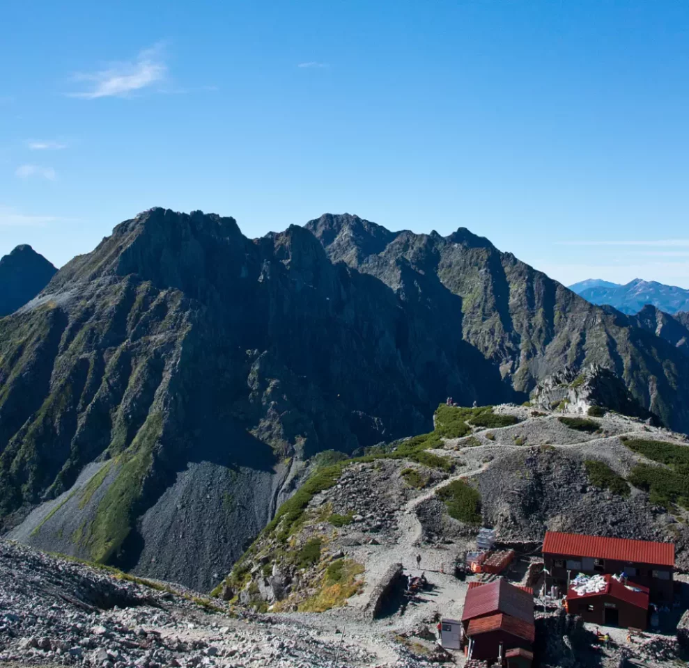 北アルプス最難所を縦走する大キレットルート−上高地登山口を活用
