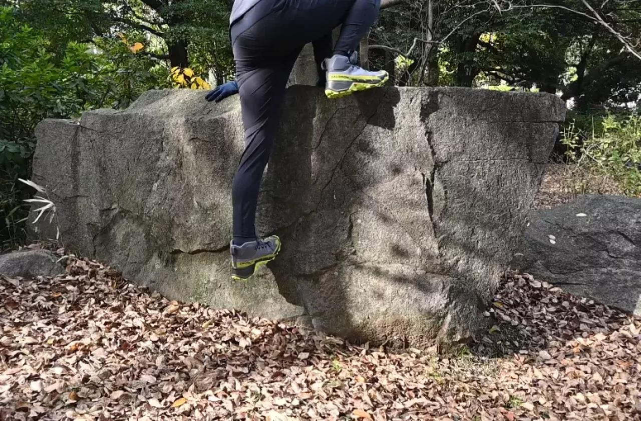 大きな段差の場合