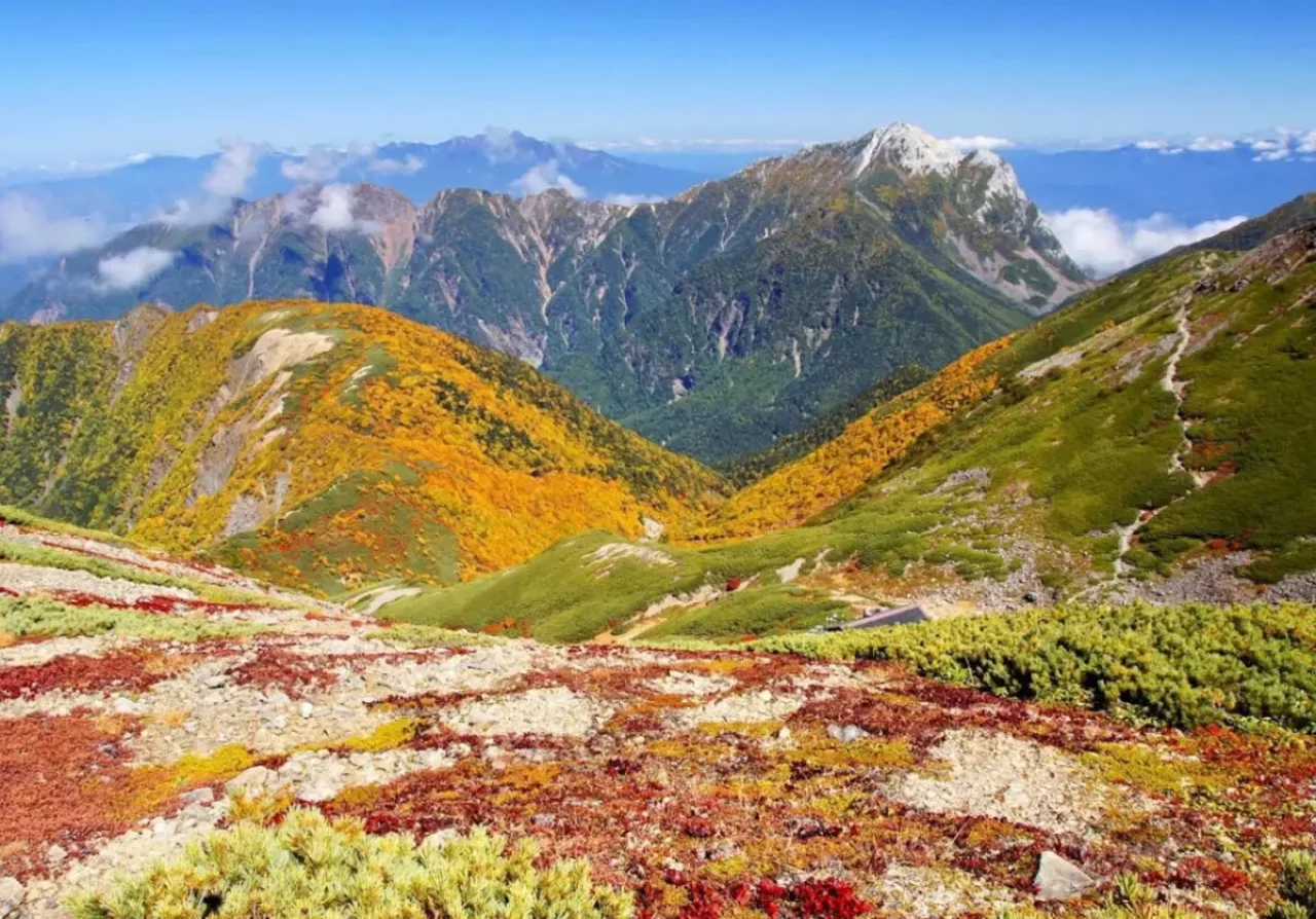 紅葉登山 甲斐駒ケ岳・仙丈ケ岳
