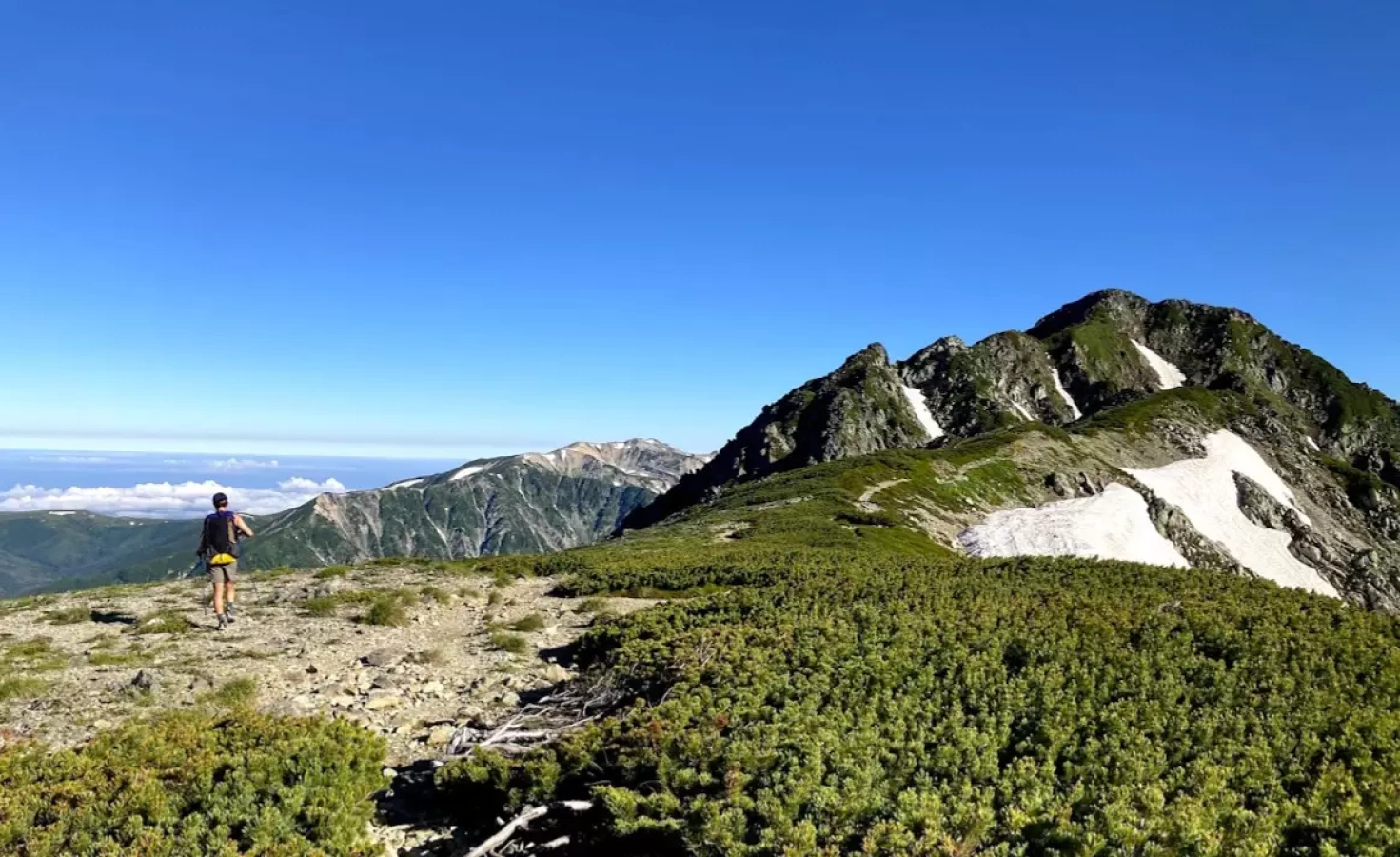 百名山『水晶岳・鷲羽岳』|車で行くベスト登山プラン・七倉駐車場情報