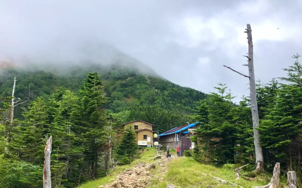 オーレン小屋を経由する初心者向け登山コース