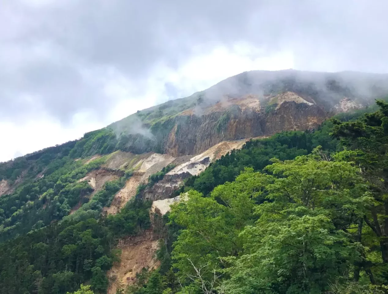 唐沢鉱泉からの天狗岳へ向かう周回コース-初心者向け登山