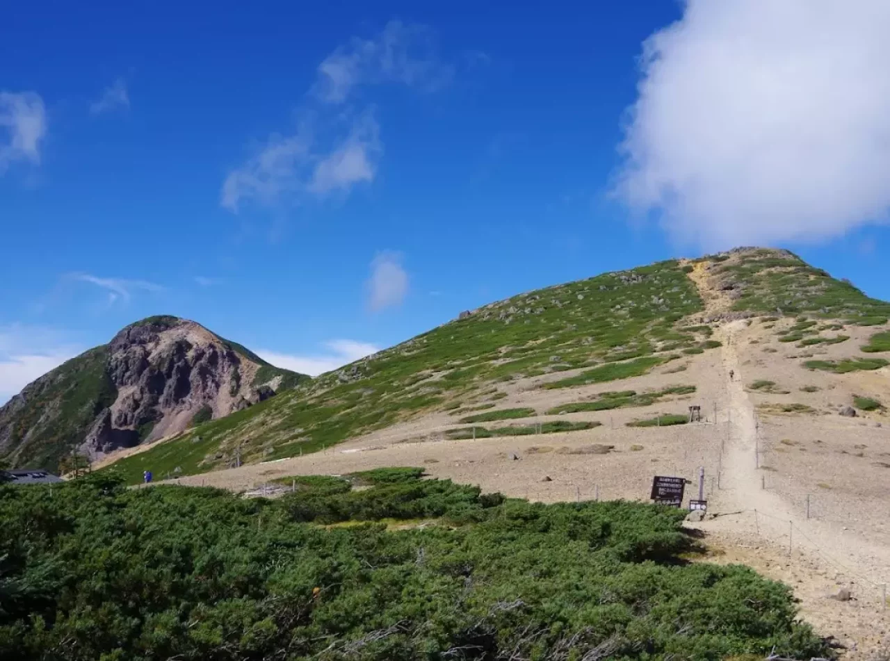 オーレン小屋から天狗岳への登山