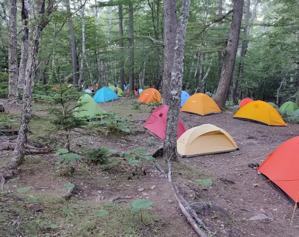 山小屋泊やテント泊の計画を立てやすい