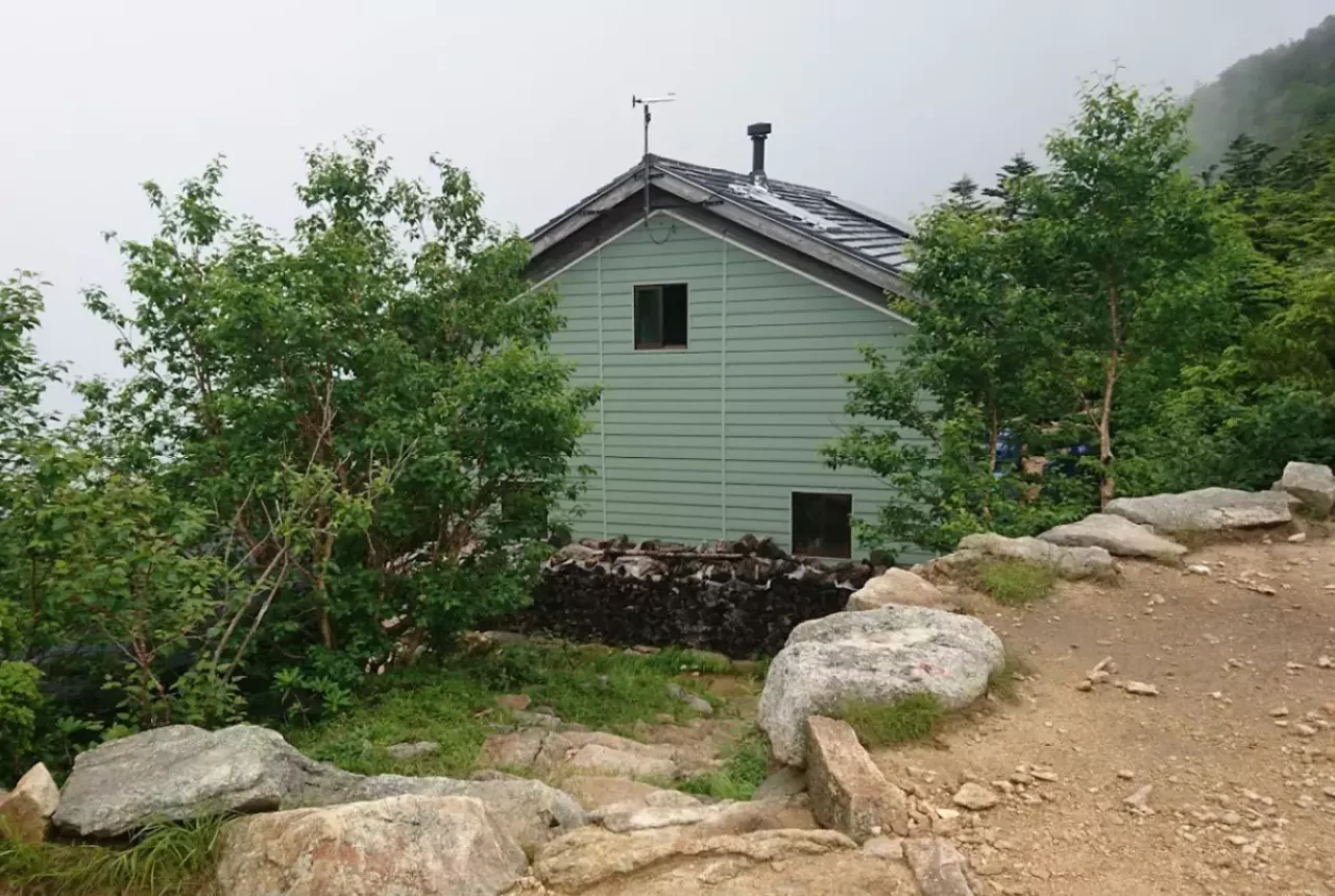 北奥千丈岳 登山 金峰山小屋
