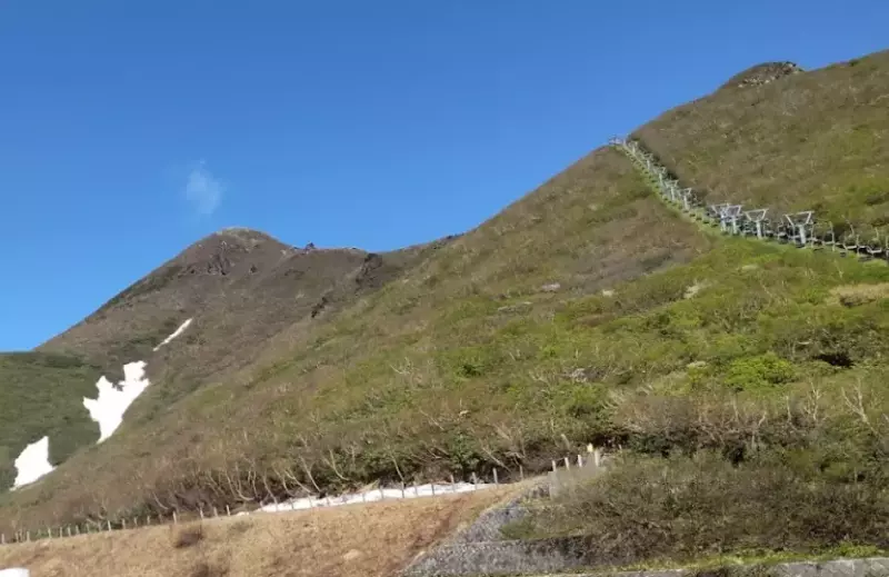 津軽岩木スカイラインで楽々8合目まで行ける