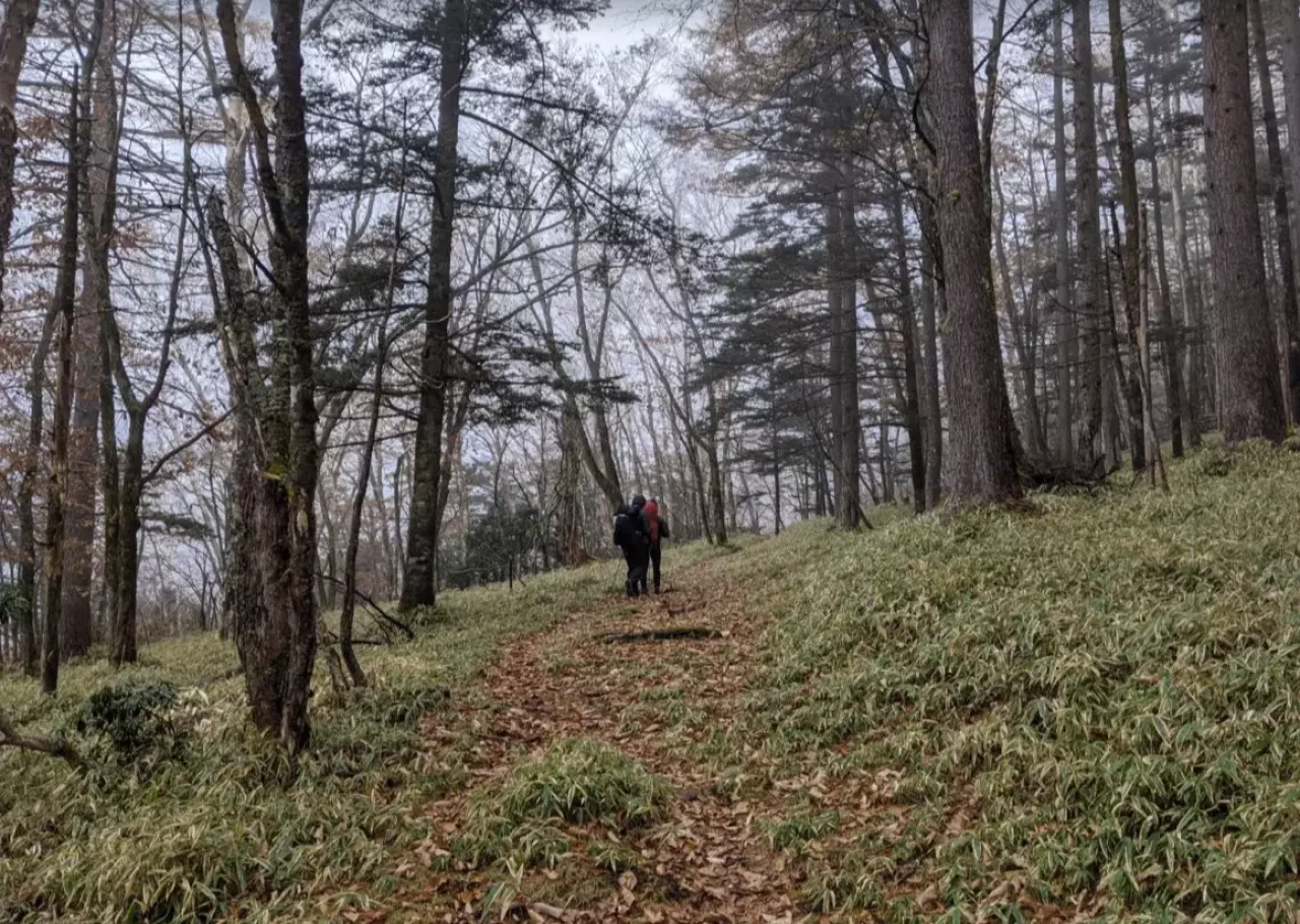 4日目の登山行程