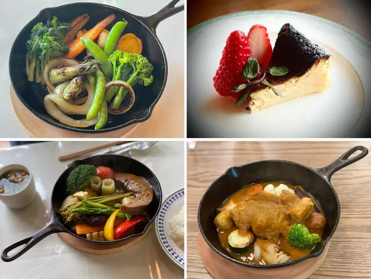 アグリーブルむかわの料理