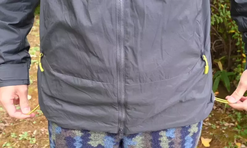 お腹周りをしっかり温めてくれる