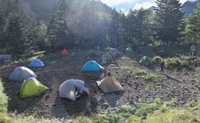 テント泊・小屋泊時