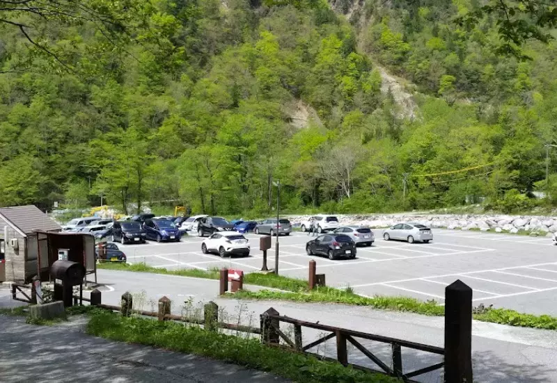 新穂高温泉駐車場について