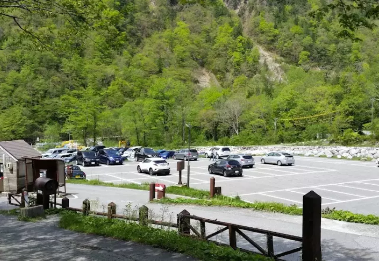 新穂高温泉駐車場について