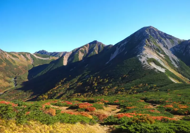 黒部五郎岳 北アルプスの紅葉登山
