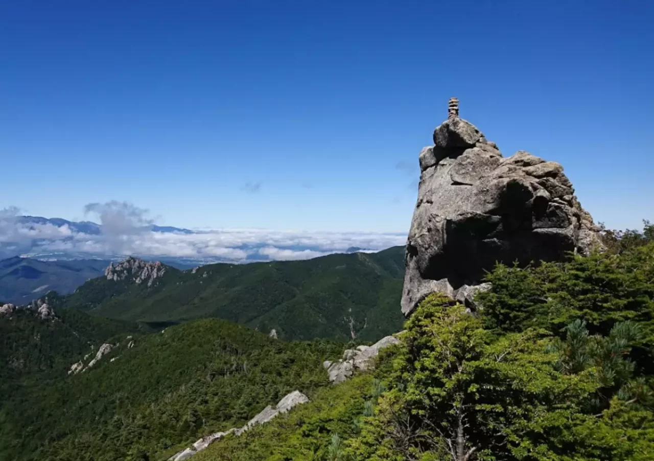 奥秩父縦走登山のハイライト