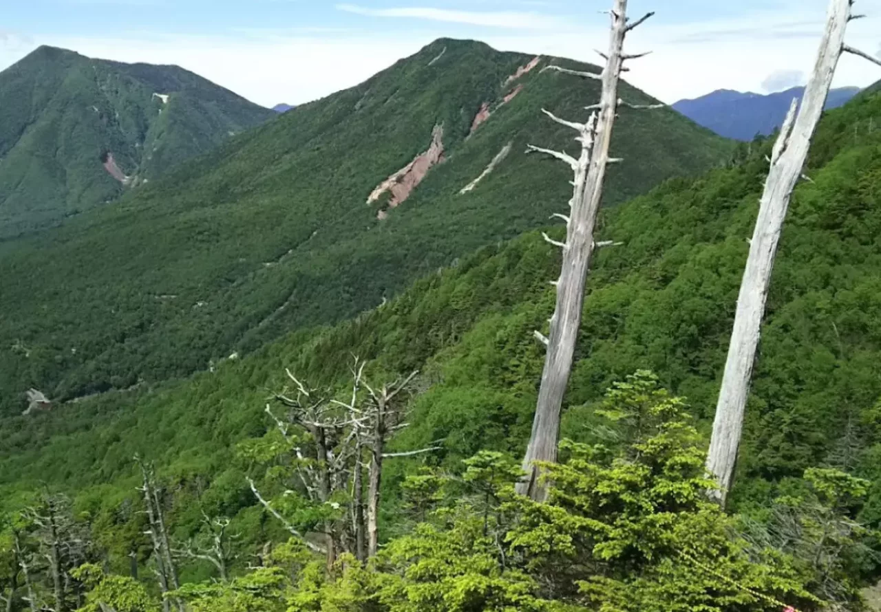 日光山内から女峰山を巡る