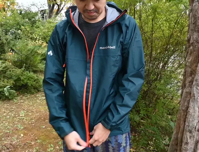 汗をかいても快適な着心地が継続 モンベル『ストームクルーザー ジャケット』