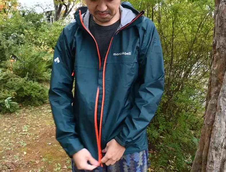 汗をかいても快適な着心地が継続 モンベル『ストームクルーザー ジャケット』