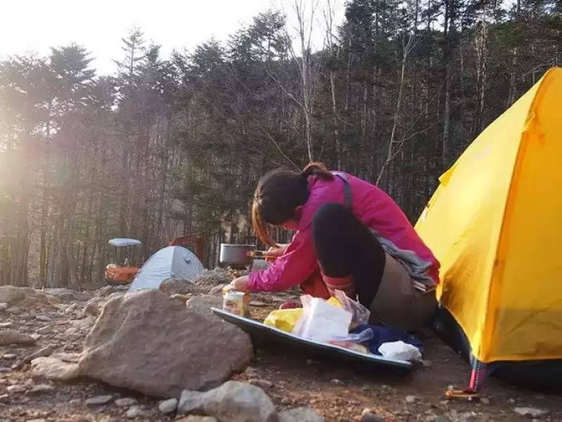 ソロのテント泊