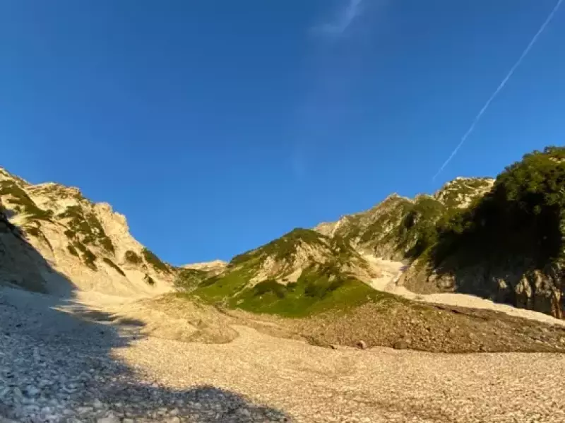 猿倉~白馬大雪渓~白馬岳~祖母谷温泉