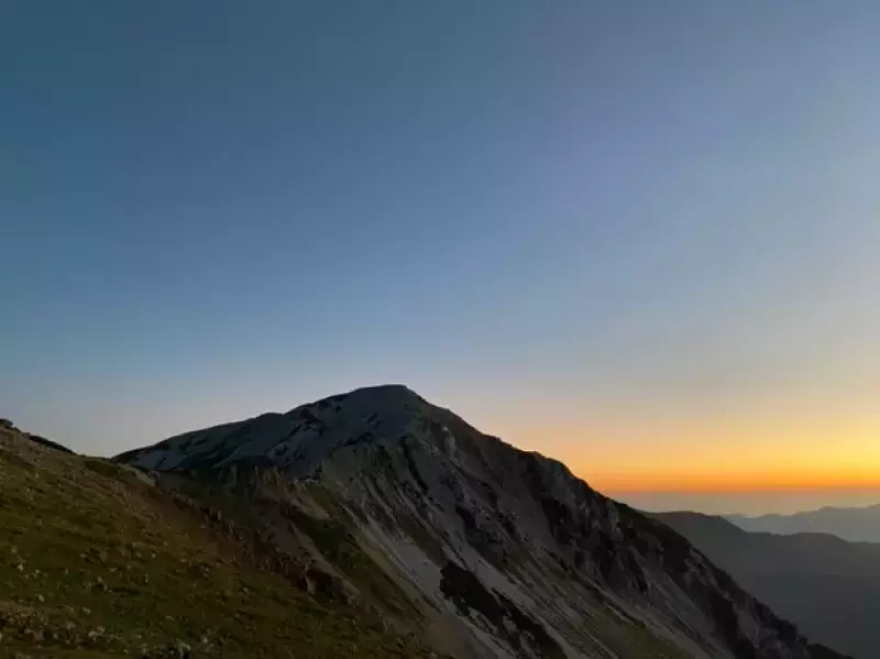 3日目:天狗山荘~白馬鑓~杓子岳~白馬大雪渓~猿倉