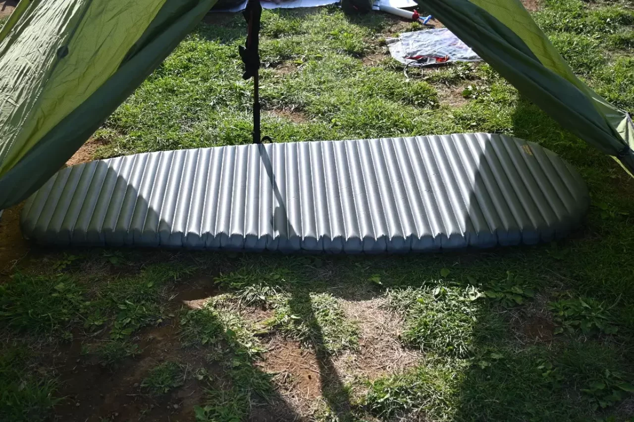 サーマレスト テントマット 安心感