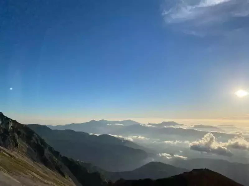 3日目:天狗山荘~白馬鑓~杓子岳~白馬大雪渓~猿倉