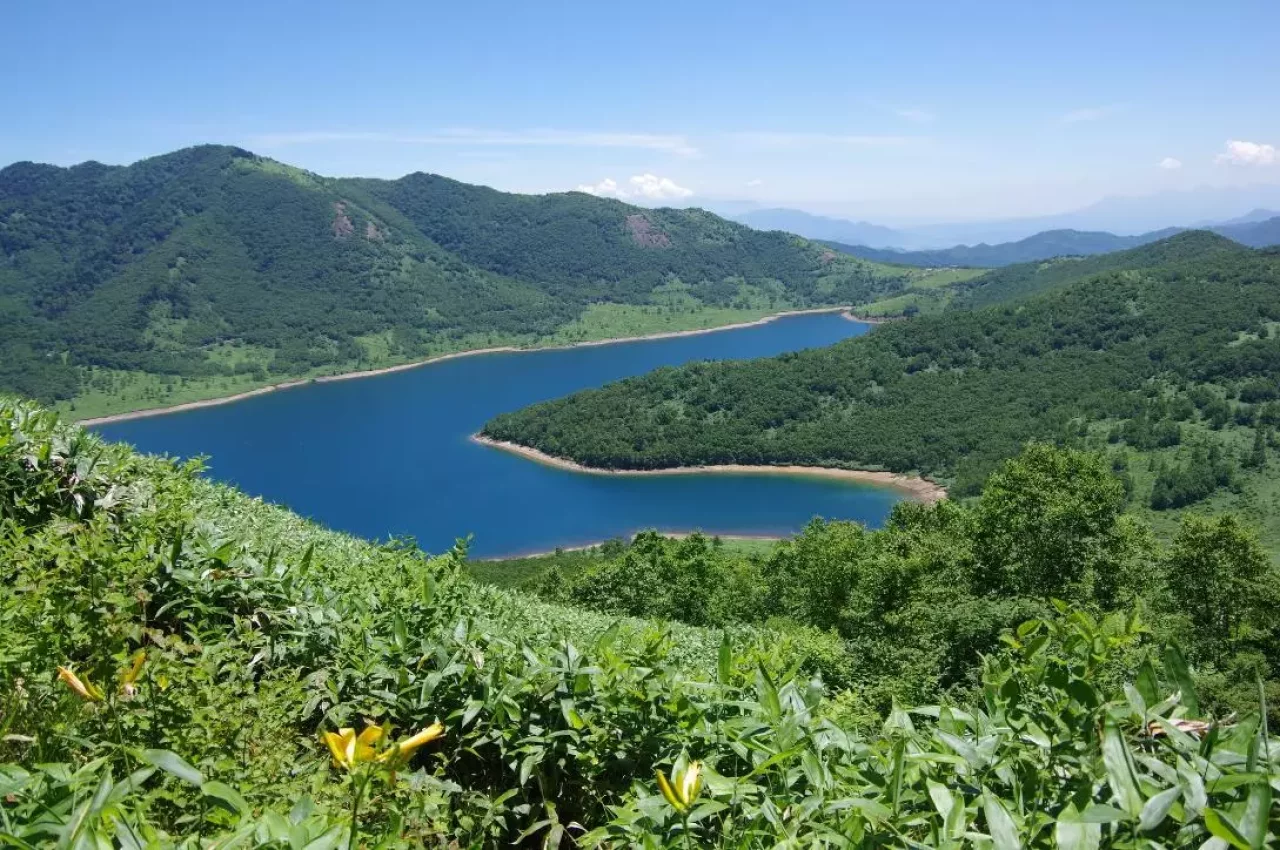 野反湖ハイキング周遊コース