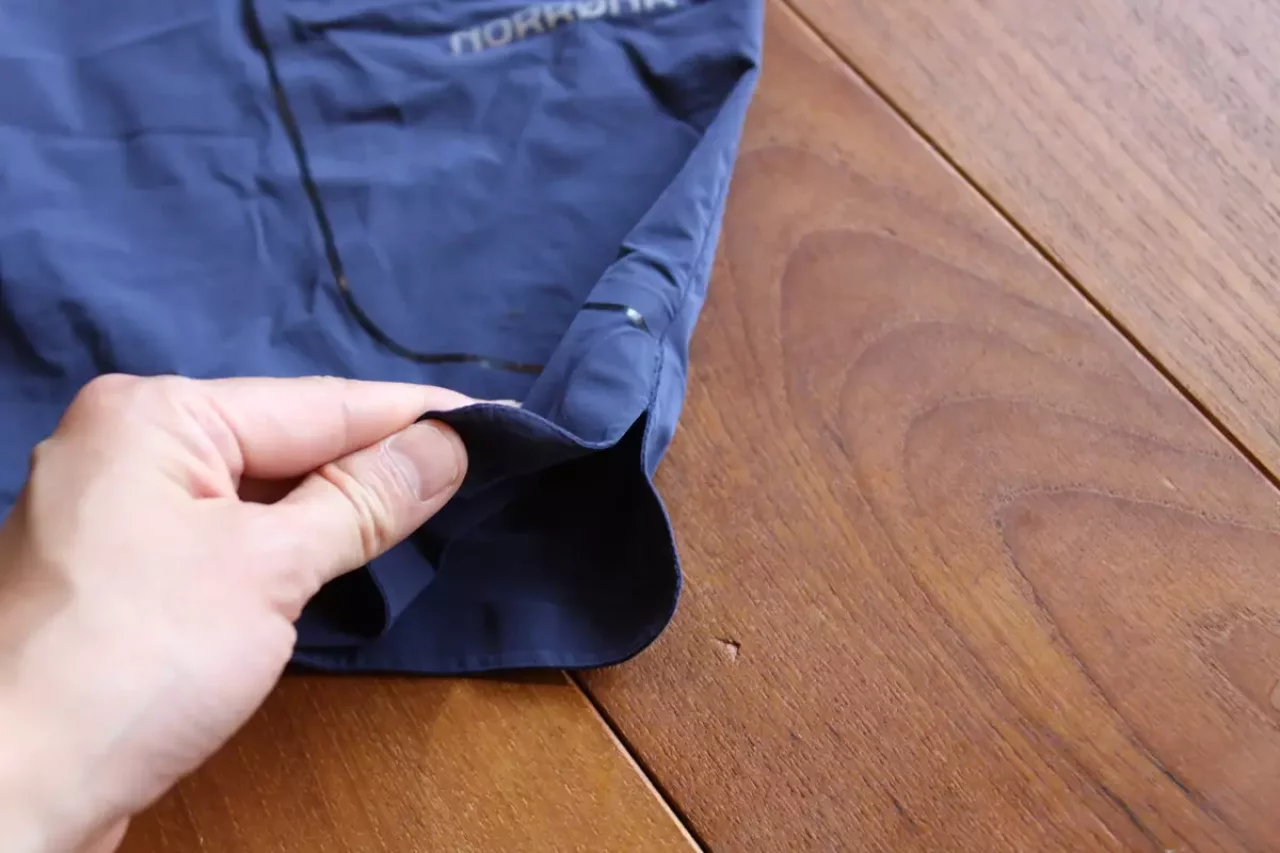 NORRONAビティホーントレイルランニングショーツの生地