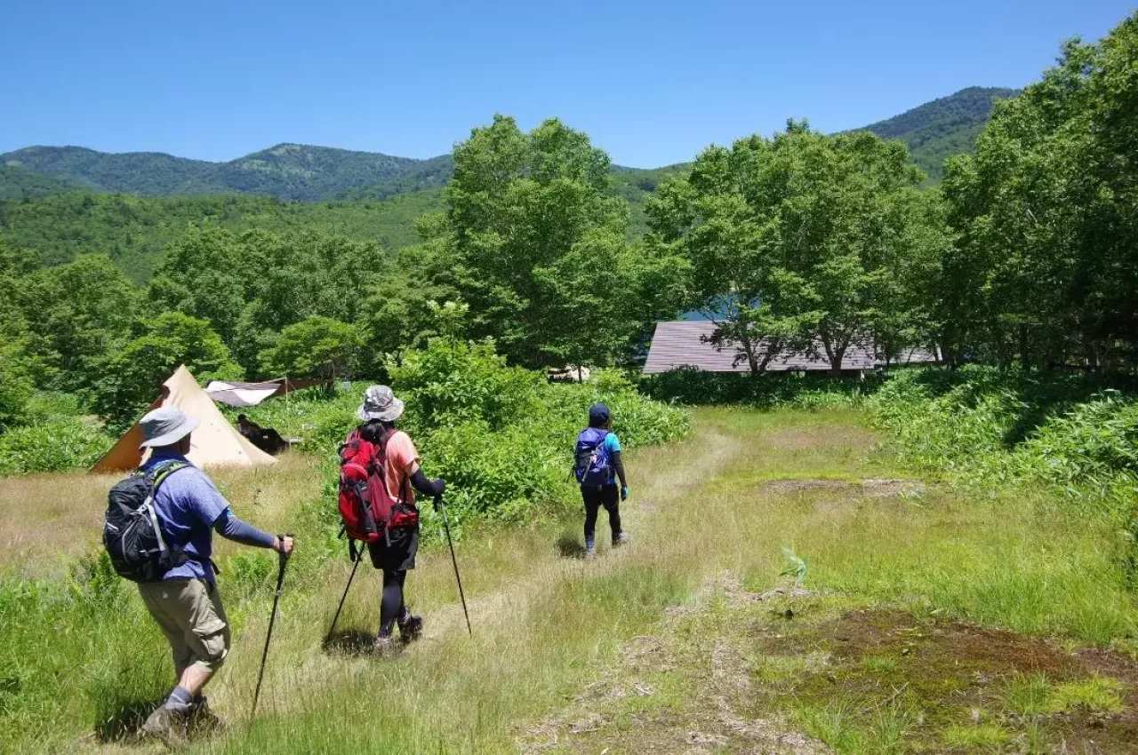 野反湖ハイキング周遊コース