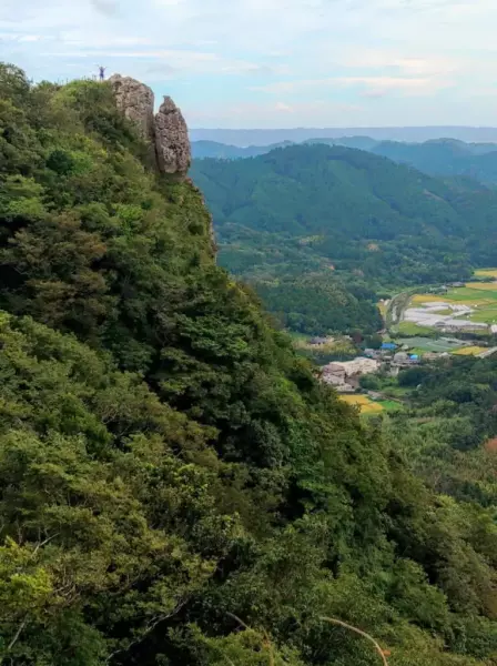 伊予ヶ岳山頂の頂上