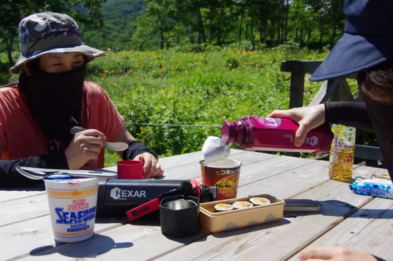 野反湖ハイキング周遊コース