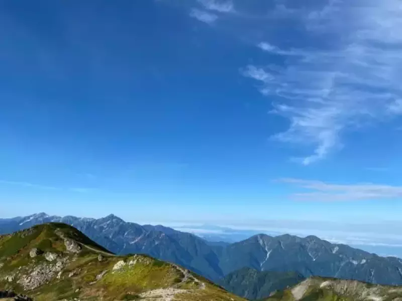 猿倉~白馬大雪渓~白馬岳~祖母谷温泉
