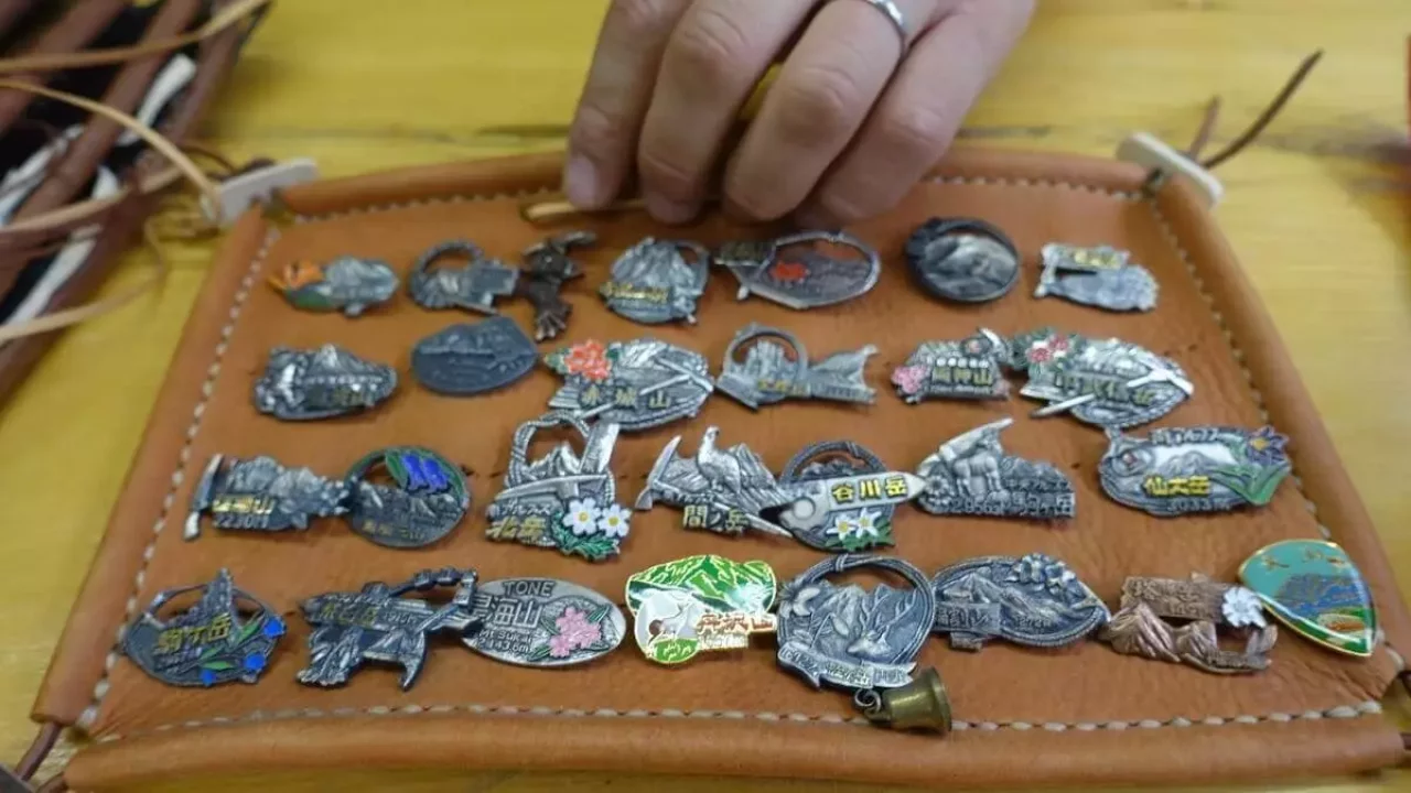 山バッチを集めるきっかけ