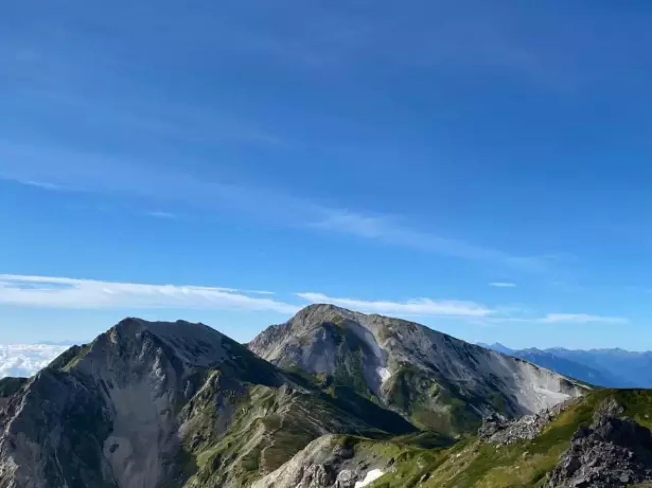 猿倉~白馬大雪渓~白馬岳~祖母谷温泉