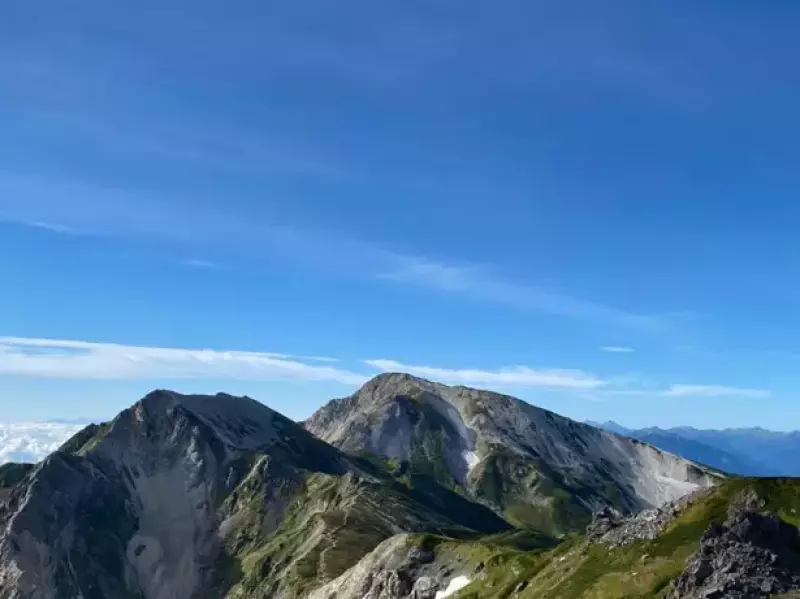 猿倉~白馬大雪渓~白馬岳~祖母谷温泉