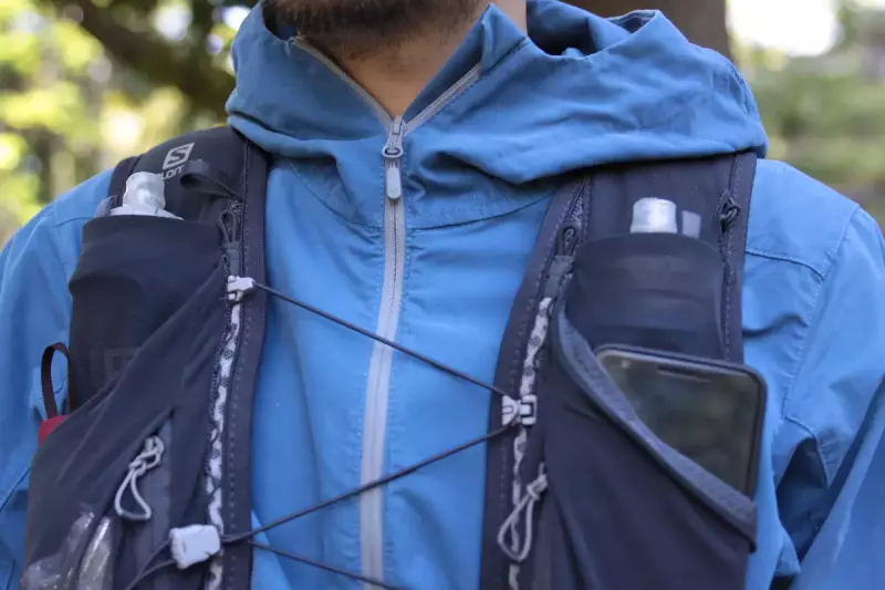 サロモン バックパックXAシリーズのショルダー構造