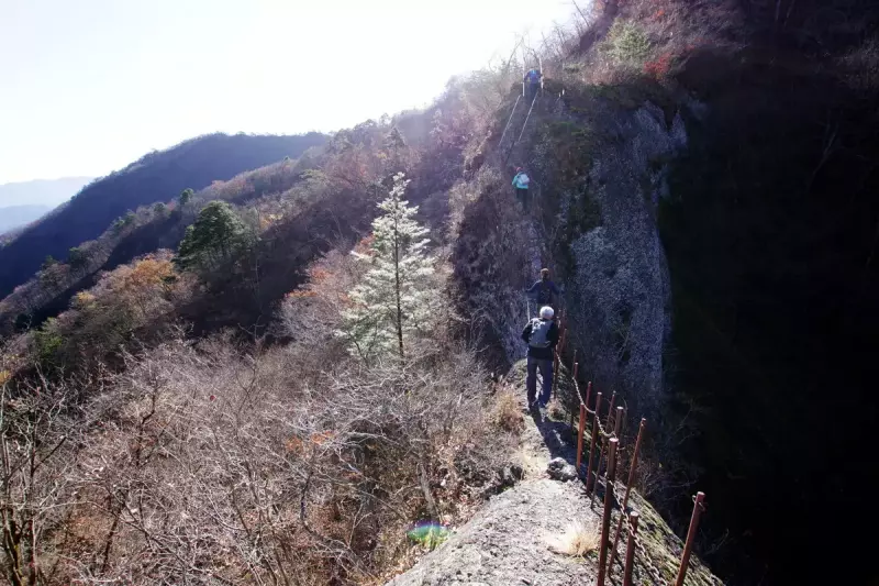 馬ノ背の岩稜帯