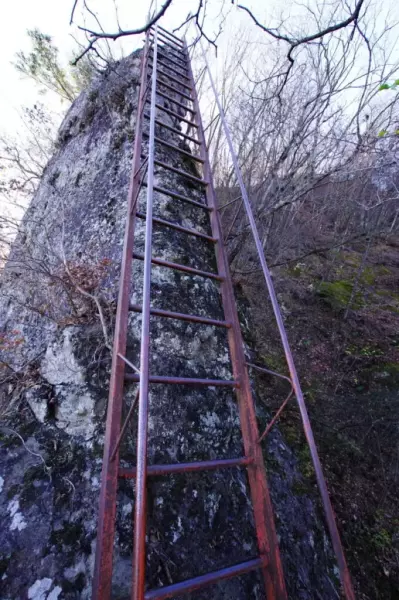 馬ノ背の岩稜帯