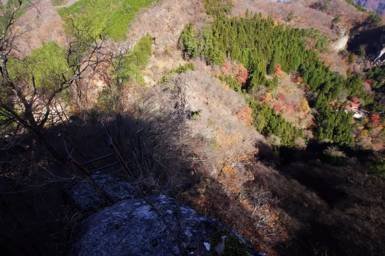 馬ノ背の岩稜帯