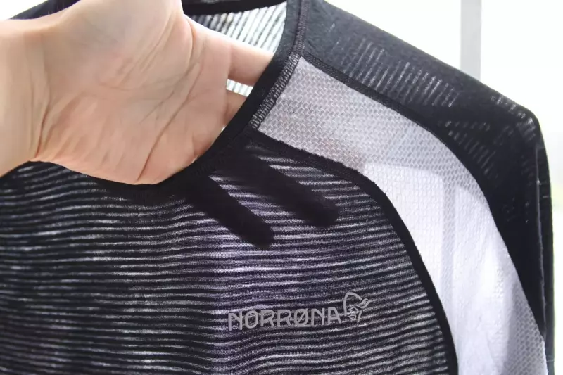 NORRONAビティホーンウールシャツの生地